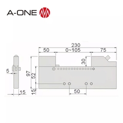 Ê tô chính xác A-ONE 3A-200151| Precision Vise