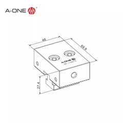 Khối kẹp (Clamp Block F) A-ONE 3A-110013