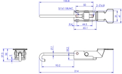 Cam kẹp GH-40702 Latch Toggle clamp