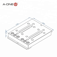Gá kẹp dạng phiến đôi cho máy cắt dây EDM 3A-210028