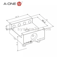 Holder thép A-ONE 3A-521118 | Steel holder