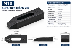Kẹp Khuôn Thẳng M10