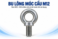 Bu lông móc cẩu M12