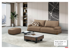 Bộ sofa nhập khẩu da sinh thái MC268