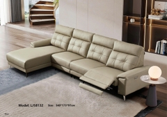 Bộ sofa da bò chỉnh điện nhập khẩu LJ58132