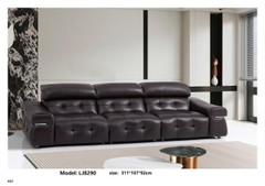 Bộ sofa da bò nhập khẩu LJ8290