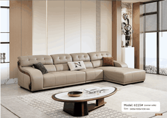 Bộ sofa nhập khẩu da sinh thái M6115