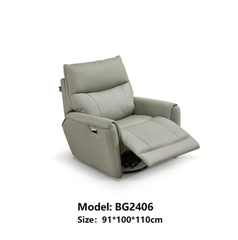 Ghế thư giãn da bò nhập khẩu BG2406