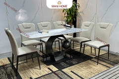 BỘ BÀN ĂN NHẬP KHẨU 6 GHẾ ROYAL LION CAO CẤP - K38