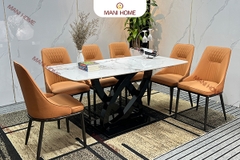BỘ BÀN ĂN 6 GHẾ NHẬP KHẨU SPAY TINO - K48