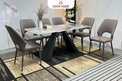 BỘ BÀN ĂN NHẬP KHẨU 6 GHẾ JOYCE – K17