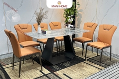 BỘ BÀN ĂN NHẬP KHẨU 6 GHẾ ROYAL LION - K11