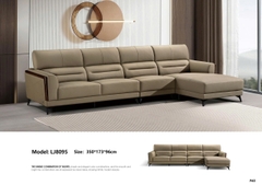 Bộ sofa da bò nhập khẩu LJ8095