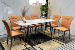 BỘ BÀN ĂN NHẬP KHẨU 6 GHẾ ROYAL LION - K1