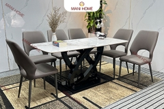 BỘ BÀN ĂN NHẬP KHẨU 6 GHẾ JOYCE – K48