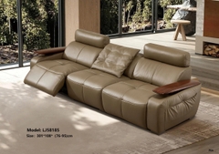 Bộ sofa da bò nhập khẩu chỉnh điện LJ58185