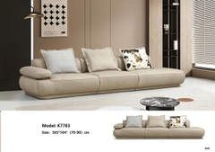 Bộ sofa da bò nhập khẩu K7783