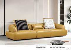 Bộ sofa da bò nhập khẩu K7781