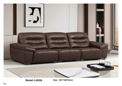 Bộ sofa da bò nhập khẩu LJ8266
