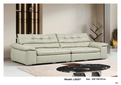 Bộ sofa da bò nhập khẩu LJ8267