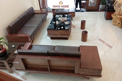 BỘ SOFA GỖ SỒI CAO CẤP MTK001