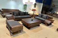 Bộ sofa gỗ sồi MTKC019 cao cấp
