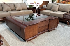 BỘ SOFA GỖ SỒI CAO CẤP MTKC036