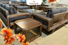 BỘ SOFA GỖ SỒI CAO CẤP MTKC034
