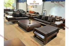 BỘ SOFA GỖ SỒI CAO CẤP MTKC034