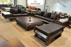 BỘ SOFA GỖ SỒI CAO CẤP MTKC034
