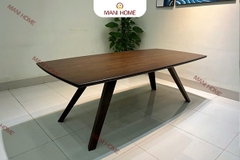 BỘ BÀN ĂN GỖ SỒI CAO CẤP 6 GHẾ GV014 – MTK H012.M2