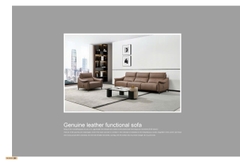 Bộ sofa da bò chỉnh điện nhập khẩu SR0520
