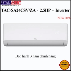 Máy lạnh TCL 2.5HP Inverter TAC-SA24CSV/ZA​