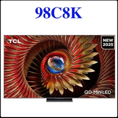 Google Tivi QD‑Mini LED TCL AI 4K 98 inch 98C8K