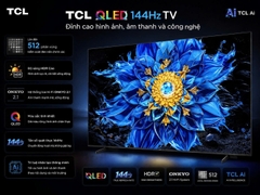 Google Tivi TCL QD-Mini LED 4K 98 Inch 98P8LS
