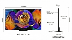 Google Tivi TCL SQD-Mini LED 4K 65 Inch 65C7L