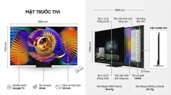 Google Tivi TCL SQD-Mini LED 4K 85 Inch 85C7L