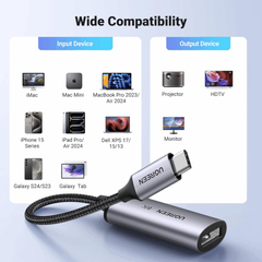 Bộ Chuyển Type-C Sang DisplayPort UGREEN 15575 8K 60Hz | Phú Quốc