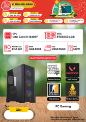 PC Gaming Intel Core i5 12400F  RTX 3050 6GB  RAM 16GB  SSD 512GB