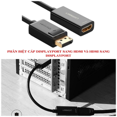 Cáp Chuyển DisplayPort Sang HDMI 4K 60Hz UGREEN 70694 | Phú Quốc