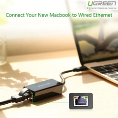 Bộ Chuyển Đổi Type-C Sang LAN 100Mbps UGREEN 15633 | Phú Quốc