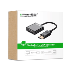 Cáp Chuyển DisplayPort Sang VGA UGREEN 20415 Full HD 1080P | Phú Quốc