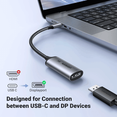Bộ Chuyển Type-C Sang DisplayPort UGREEN 15575 8K 60Hz | Phú Quốc