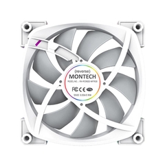 Fan Case Tản Nhiệt MONTECH RX 120 PWM WHITE (Màu Trắng/Quạt Hút)