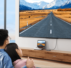 Bộ Chuyển Đổi Type-C Ugreen 90119 Ra 2 HDMI 4K 60Hz USB LAN PD | Phú Quốc