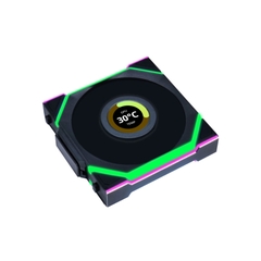 Fan LIAN LI UNI FAN SL WIRELESS LCD 120 White - Black (Bộ 3c)