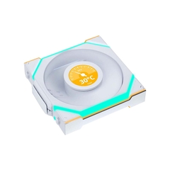 Fan LIAN LI UNI FAN SL WIRELESS LCD 120 White - Black (Bộ 3c)