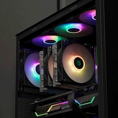 Tản nhiệt khí DEEPCOOL AG620 ARGB Dual Tower - Black