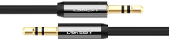 Ugreen 10604 2M màu Đen Cáp âm thanh 2 đầu 3.5mm dương cao cấp AV125