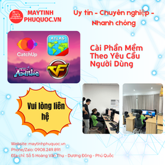 Cài Phần Mềm Theo Yêu Cầu Người Dùng – Dịch Vụ Hỗ Trợ Cài Đặt Phú Quốc | Máy Tính Phú Quốc | Vi Tính Hải Đăng